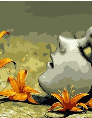 Abstract Broken Woman Paint By Numbers