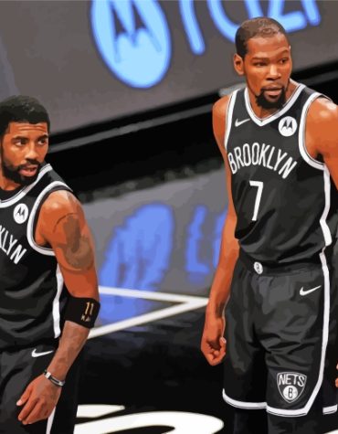 Brooklyn Nets Basketball Stars Paint By Numbers