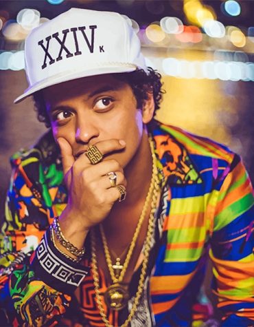 Bruno Mars Celebrity Style Paint By Numbers
