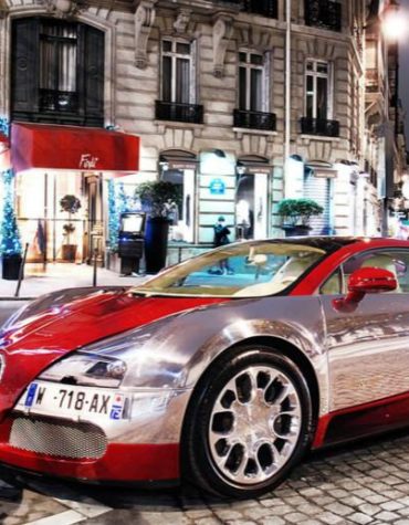 Red Bugatti Veyron Paint By Numbers