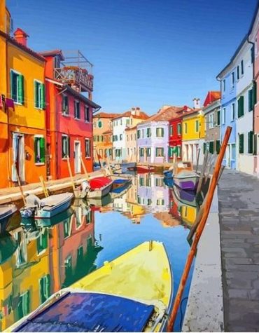 Venice Canals Paint By Numbers