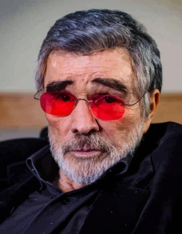 Burt Reynolds Movie Star Paint By Numbers