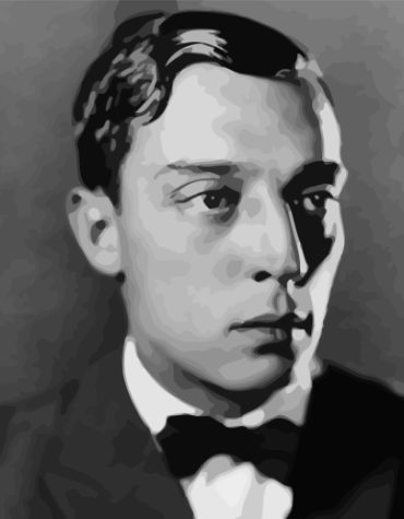 Buster Keaton Classic Paint By Numbers