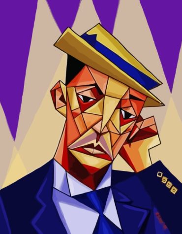 Buster Keaton Celebrity Paint By Numbers