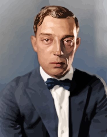 Buster Keaton Hollywood Legend Paint By Numbers