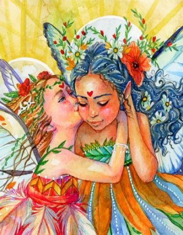 Butterfly Fairy Magic Paint By Numbers