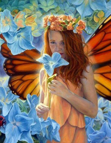 Butterfly Fairy Fantasy Paint By Numbers