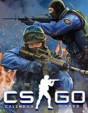 CS Go Gaming Poster Paint By Numbers