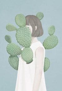 Cactus Girl Art Set Paint By Numbers