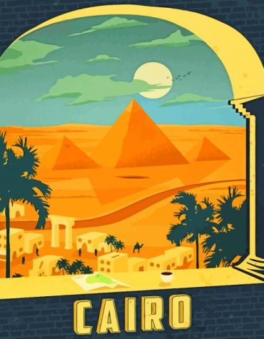 Cairo Desert Wonders Paint By Numbers