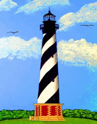 Cape Hatteras Seaside Paint By Numbers