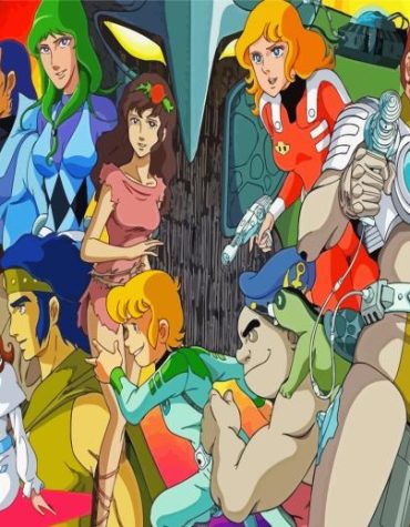 Capitaine Flam Animation Paint By Numbers