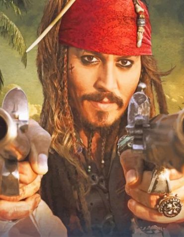 Jack Sparrow Pirate Adventure Paint By Numbers