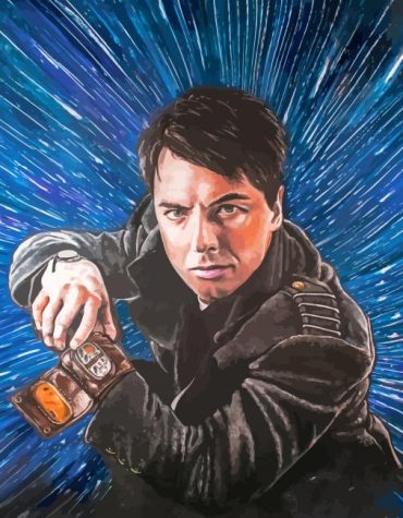 Dr Who Captain Jack Paint By Numbers