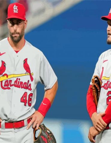 Cardinals Players Baseball Paint By Numbers