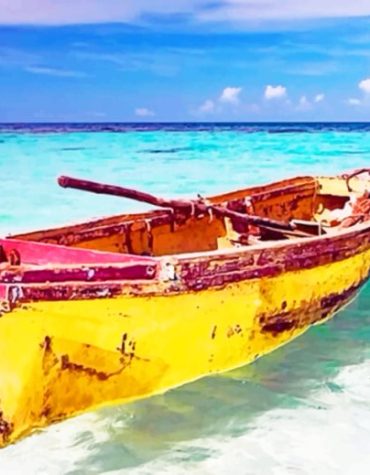 Caribbean Fishing Boats Paint By Numbers