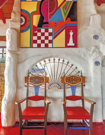 Casapueblo Uruguay Scenic Paint By Numbers