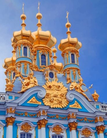 Catherine Palace Russia Paint By Numbers