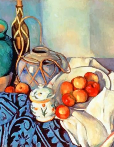Cezanne Apple Still Life Paint By Numbers