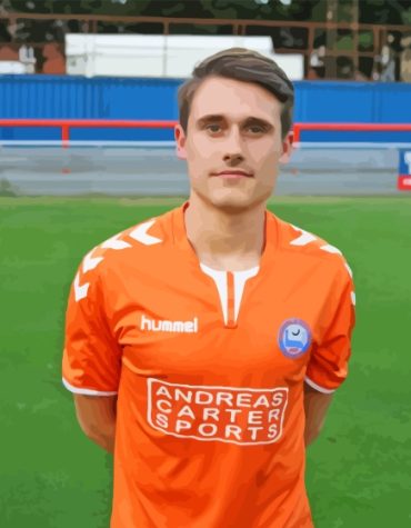 Charley Barker Football Legend Paint By Numbers