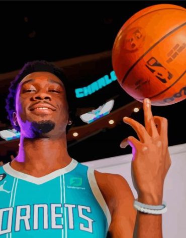 Charlotte Hornets Basketball Stars Paint By Numbers