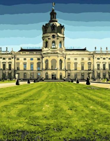 Charlottenburg Cityscape Berlin Paint By Numbers