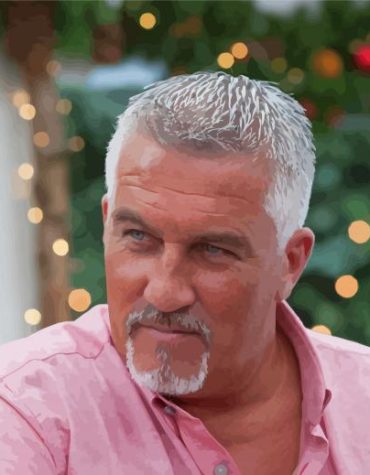 Paul Hollywood Famous Chefs Paint By Numbers