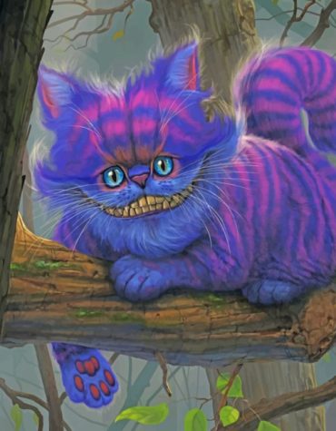 Cheshire Cat Whimsy Paint By Numbers