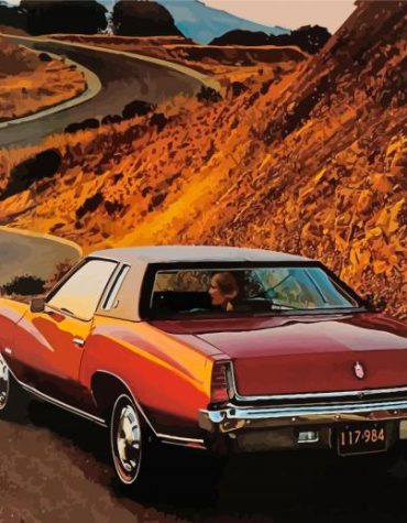 Chevy Monte Carlo Classic Ride Paint By Numbers