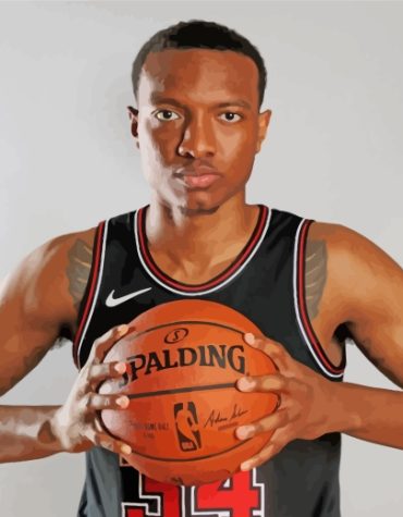 Chicago Bulls Basketball Paint By Numbers