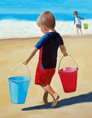 Seascape Kids Experience Paint By Numbers