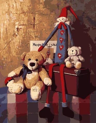 Teddy Bear Magic Paint By Numbers