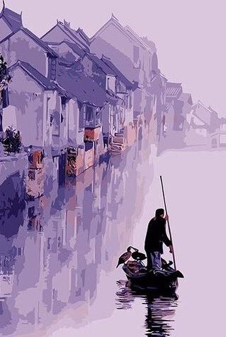 Chinese Cityscape Walk Paint By Numbers