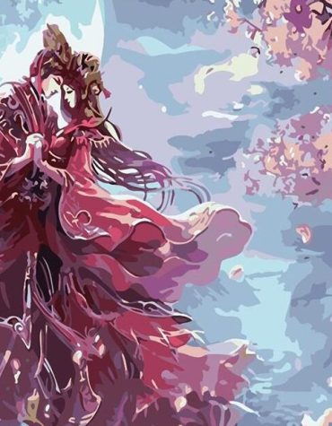 Romantic Chinese Couple Paint By Numbers