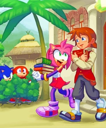 Chris Thorndyke Sonic Animations Paint By Numbers