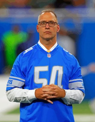 Chris Spielman Football Star Paint By Numbers