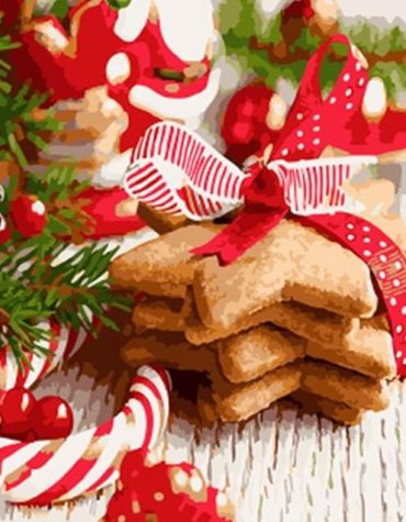 Christmas Cookie Fun Paint By Numbers