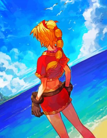 Chrono Cross Kid Game Paint By Numbers