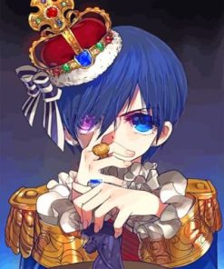 Ciel Phantomhive Anime Paint By Numbers