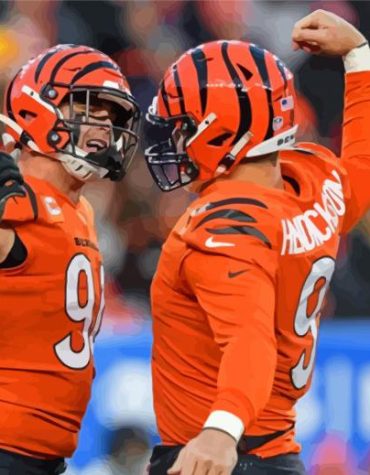Cincinnati Bengals Star Players Paint By Numbers