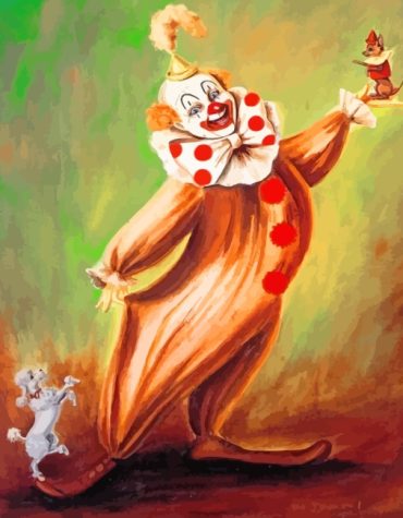 Circus Clown Fun Paint By Numbers