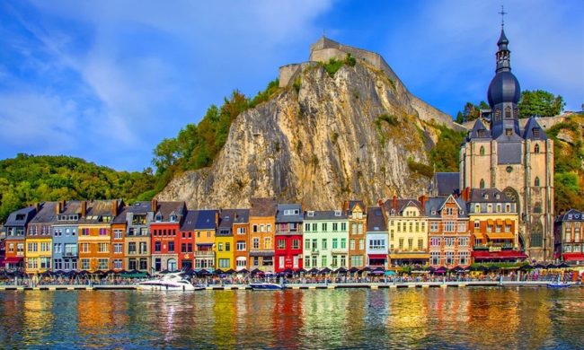 Discover the Citadel of Dinant Paint By Numbers