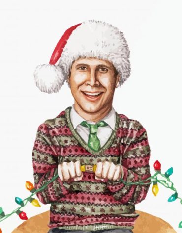 Clark Griswold Christmas Paint By Numbers