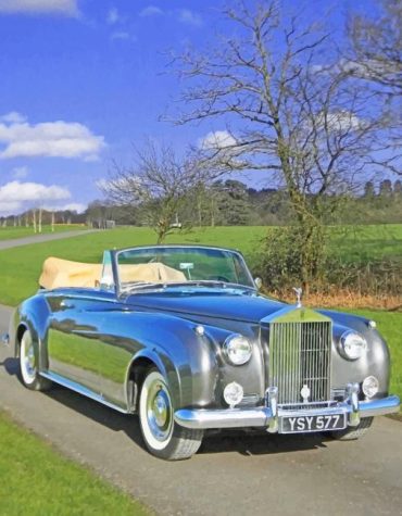 Classic Car Engines Paint By Numbers