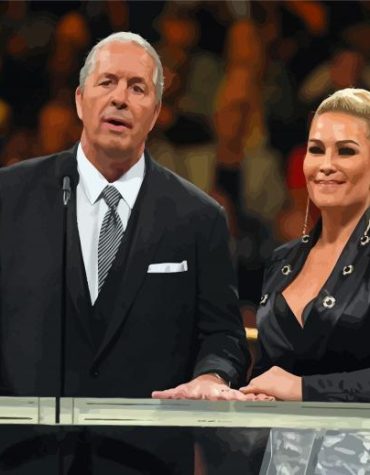 Elegant Bret Hart Women Paint By Numbers