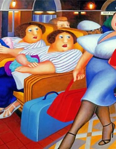 Botero Classy Ladies Paint By Numbers