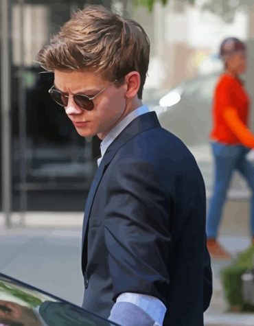 Thomas Brodie Sangster Celebrity Paint By Numbers