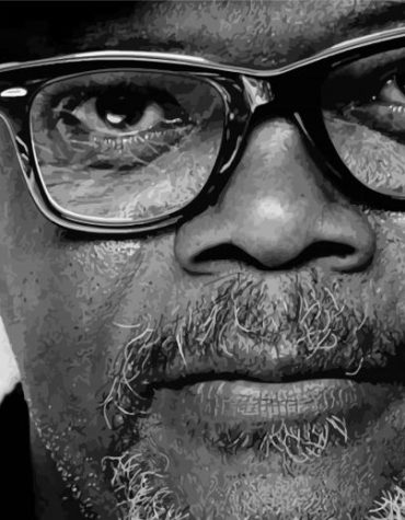 Samuel L Jackson Movie Icon Paint By Numbers