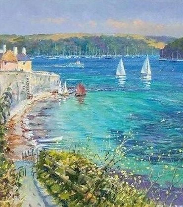 Coastal Seascape Paint By Numbers