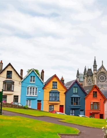 Cobh Colorful Houses Paint By Numbers